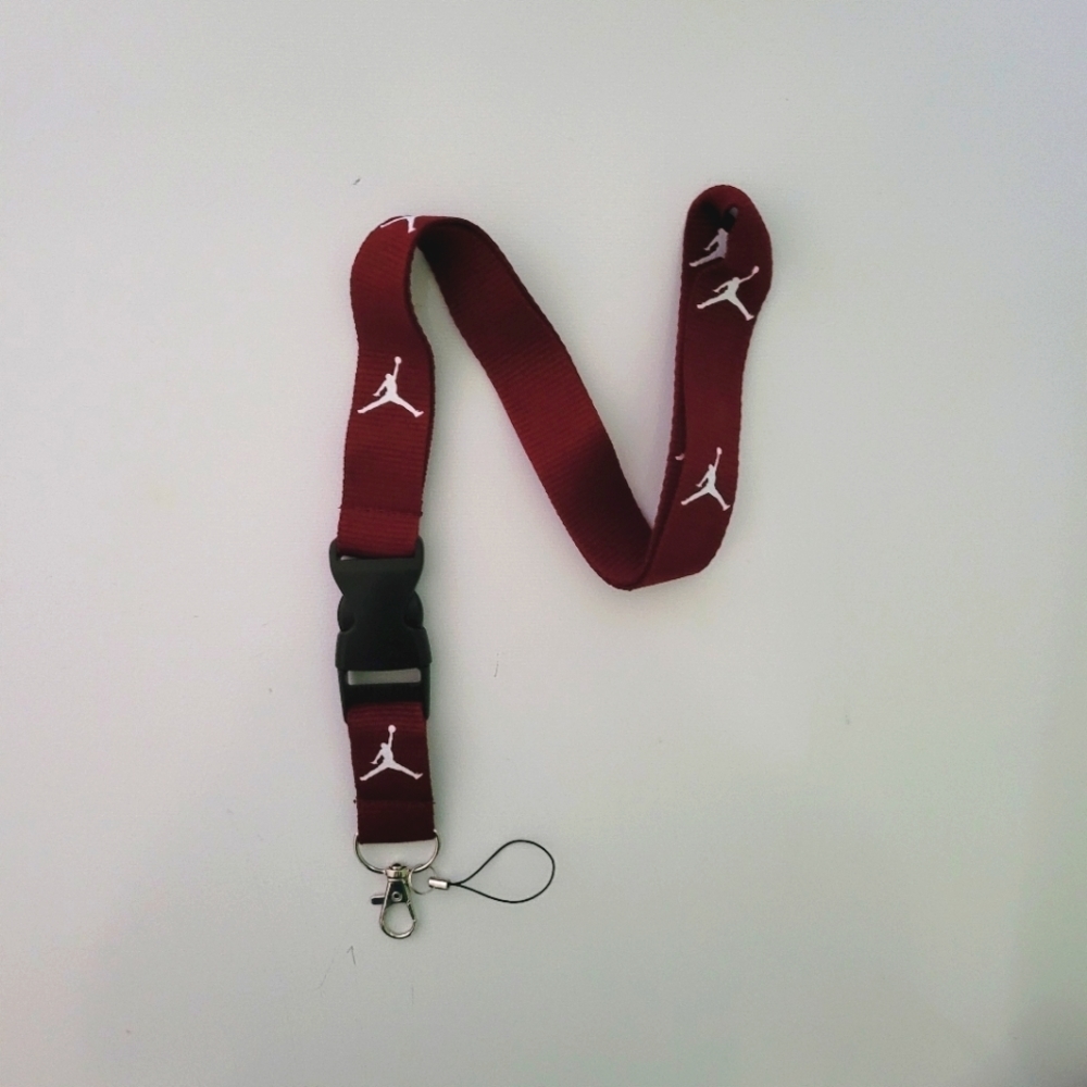 G4. Jordan Combo F One Size Lanyards with Clip (2 Purple) - Picture 9 of 12